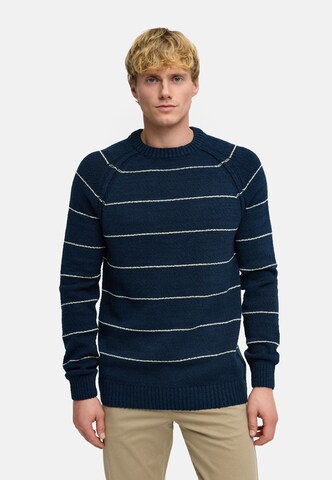 Kronstadt Sweater 'Adriel' in Blue: front