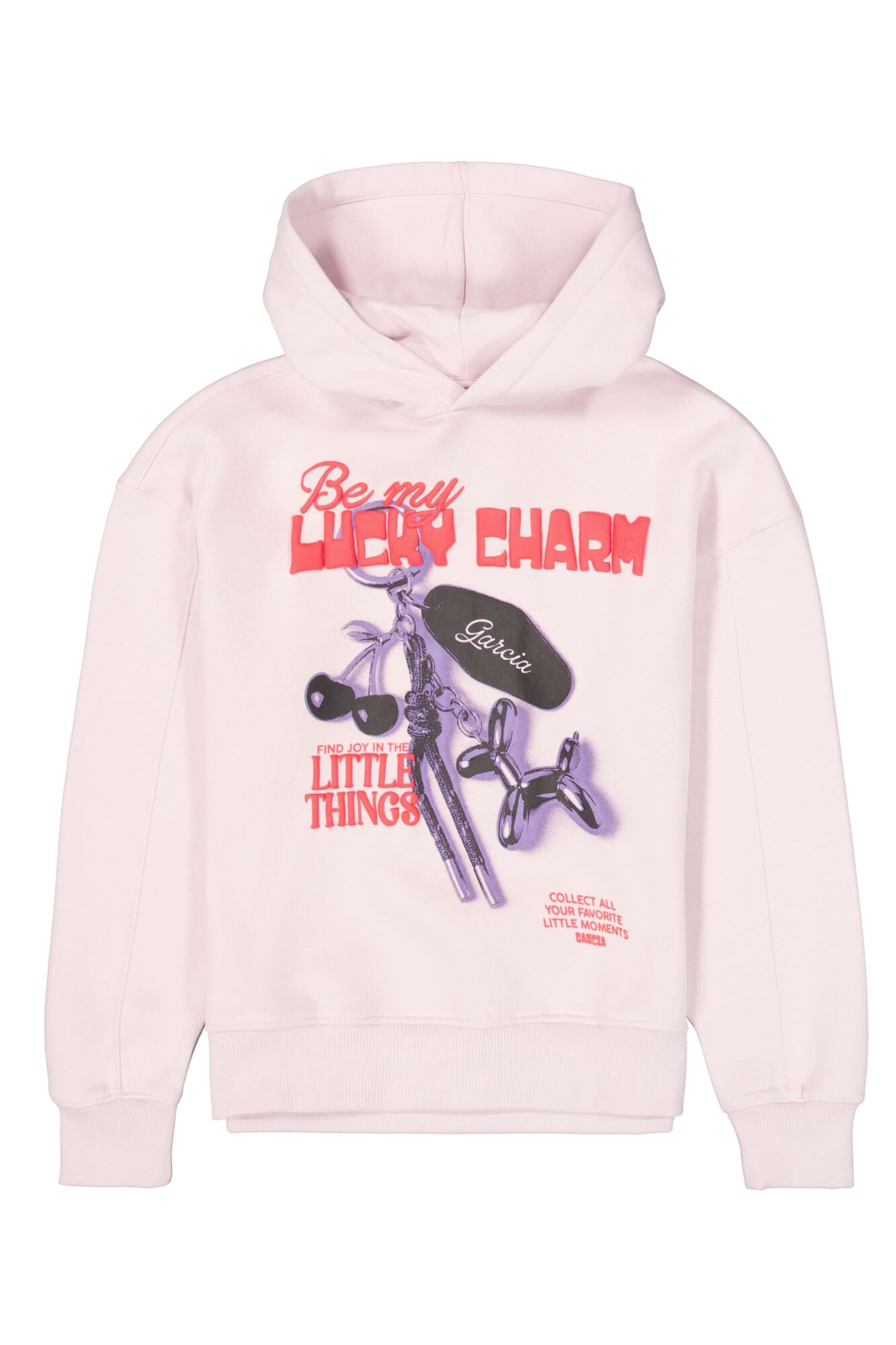 GARCIA - Sudadera en rosa: frente