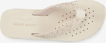 VENICE BEACH Pantolette i beige