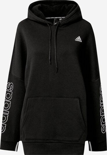 ADIDAS PERFORMANCE Sportsweatshirt in schwarz / weiß, Produktansicht