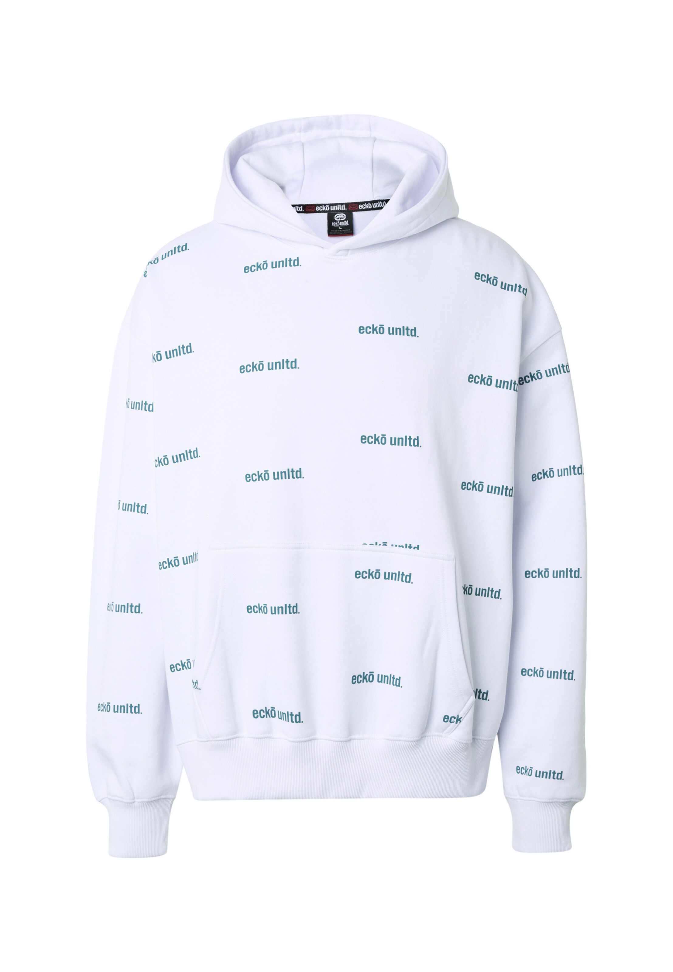 Sweat-shirt Ecko Unlimited en blanc : devant