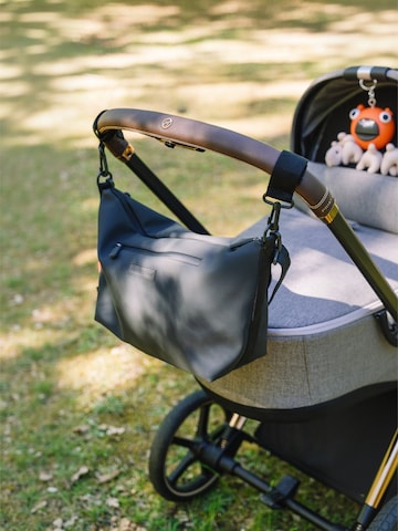 Done by Deer - Mala ' Stroller ' em preto: frente