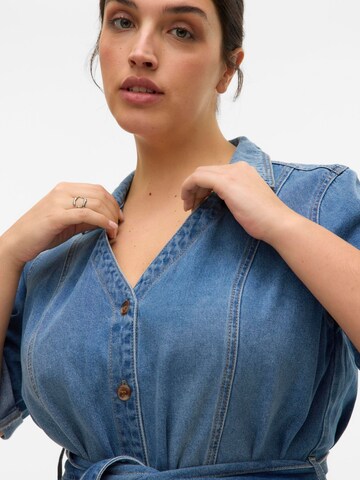 Robe 'TRYLLA' Vero Moda Curve en bleu
