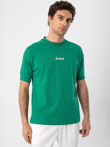 Antioch Shirt in Groen: voorkant