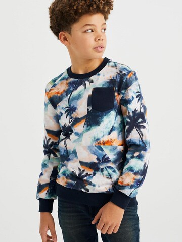 WE Fashion Sweatshirt in Blauw