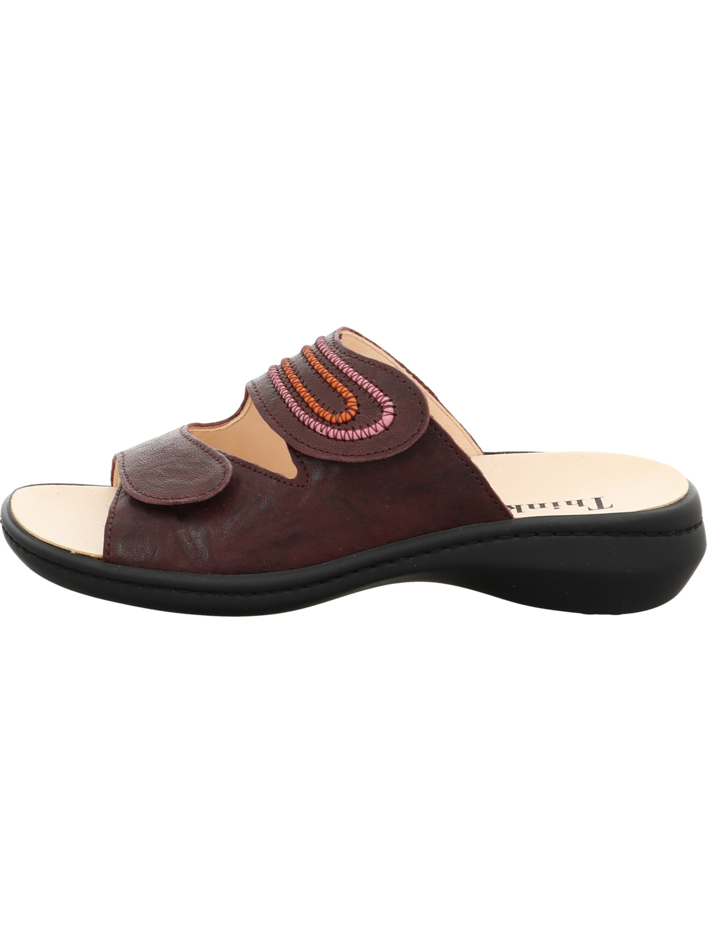 THINK! Pantolette 'CAMILLA' in Braun