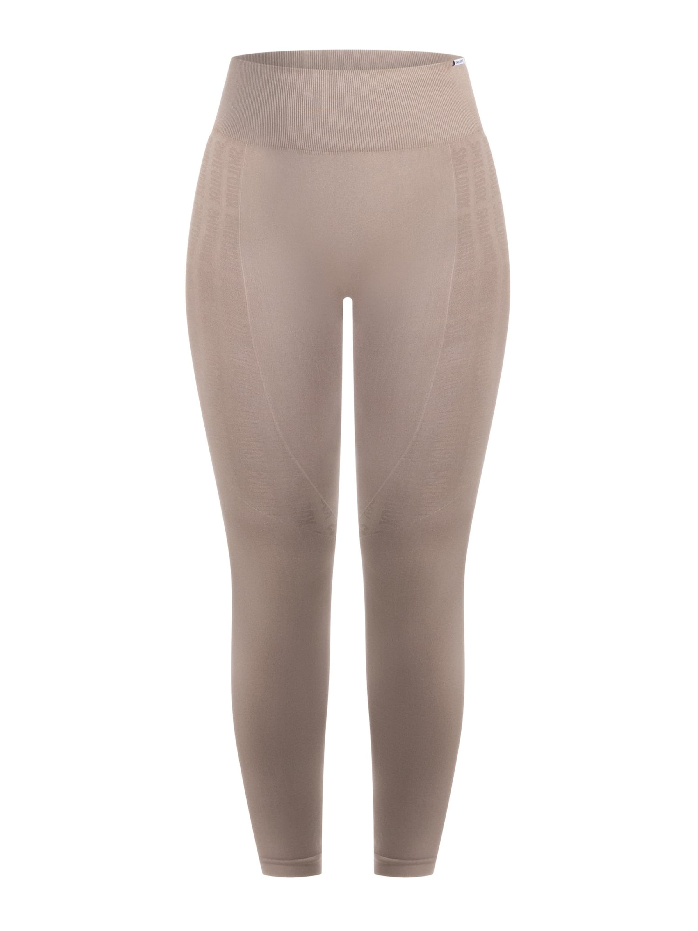 Smilodox Leggings in Beige: voorkant