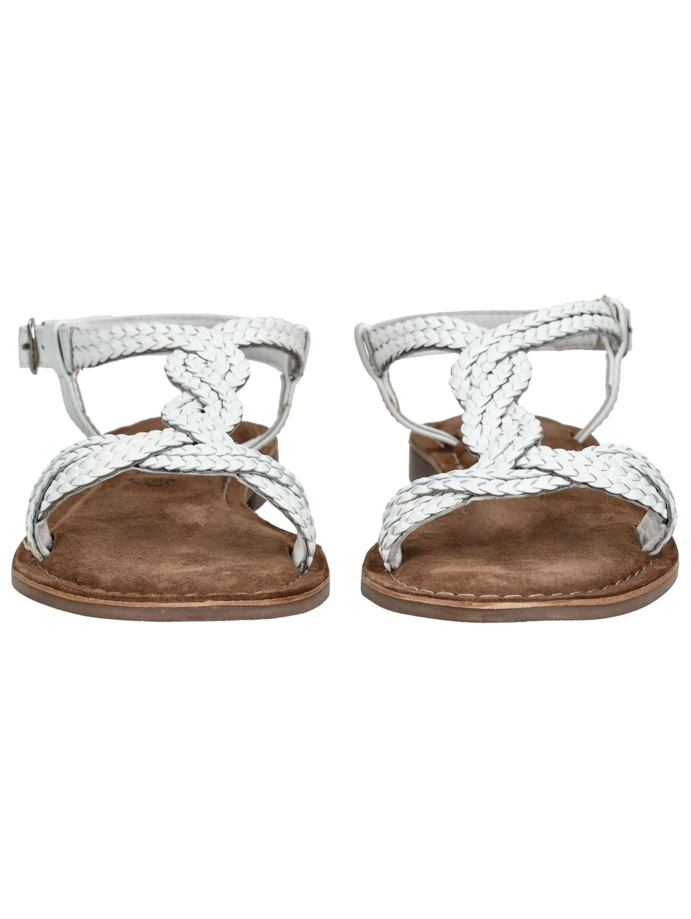 LAZAMANI Sandale in Weiß