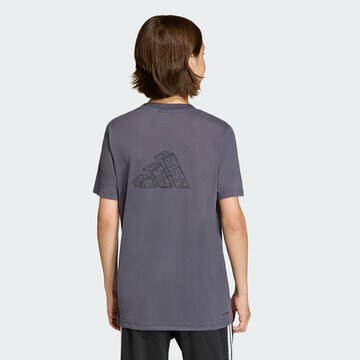 T-Shirt fonctionnel 'Minecraft' ADIDAS SPORTSWEAR en gris