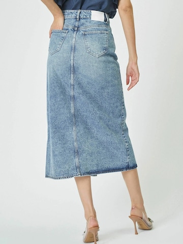 Jupe co'couture en bleu