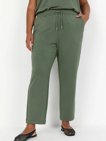 Wasabi Concept Tapered Bukser i grøn: forside