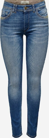 ONLY Skinny Jeans 'Stacy' in Blauw
