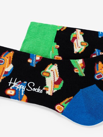 Happy Socks Sokker '3-Pack Stripe Big Luck Car' i blandingsfarvet