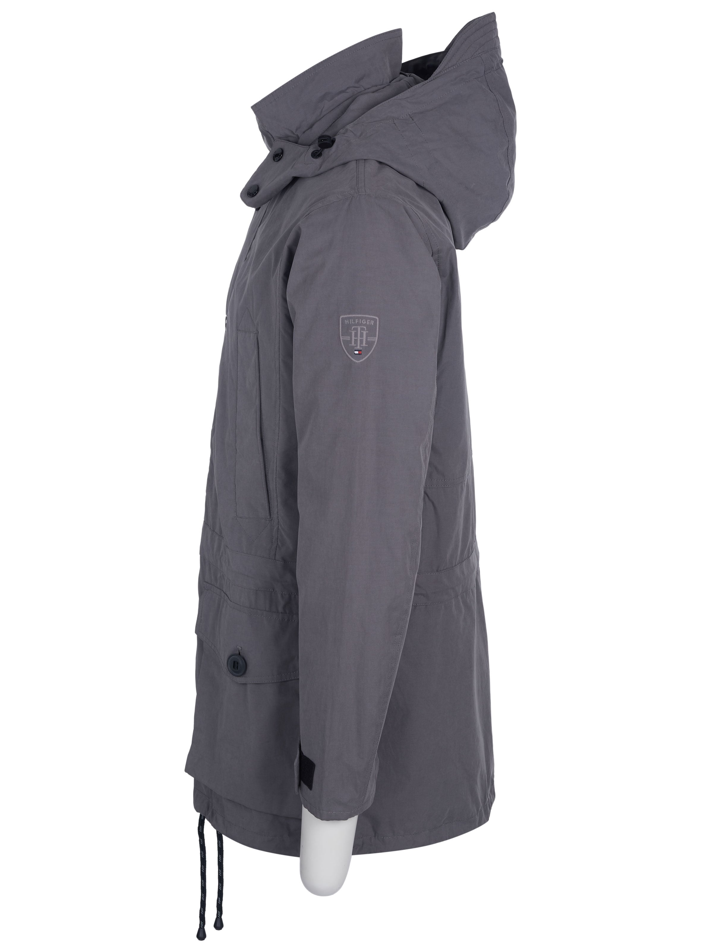 TOMMY HILFIGER Between-seasons parka 'Tommy Hilfiger Jacke' in Grey