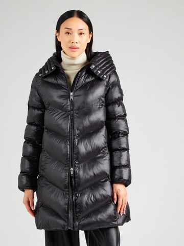 BOSS Between-seasons coat 'Petrana3' in Black: front