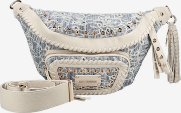 Sac à bandoulière La Carrie en bleu : devant