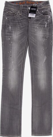 Rock Revival Jeans 25 in Grau: predná strana
