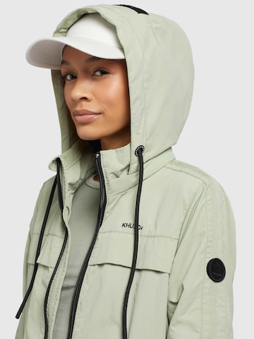 Manteau mi-saison 'Voya3' khujo en vert