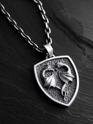 REYTEL - Colgante 'DRAGONS HEART' en plata