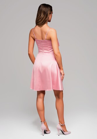 Ombre Avondjurk in Roze