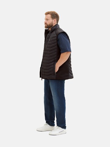 Gilet TOM TAILOR Men + en noir