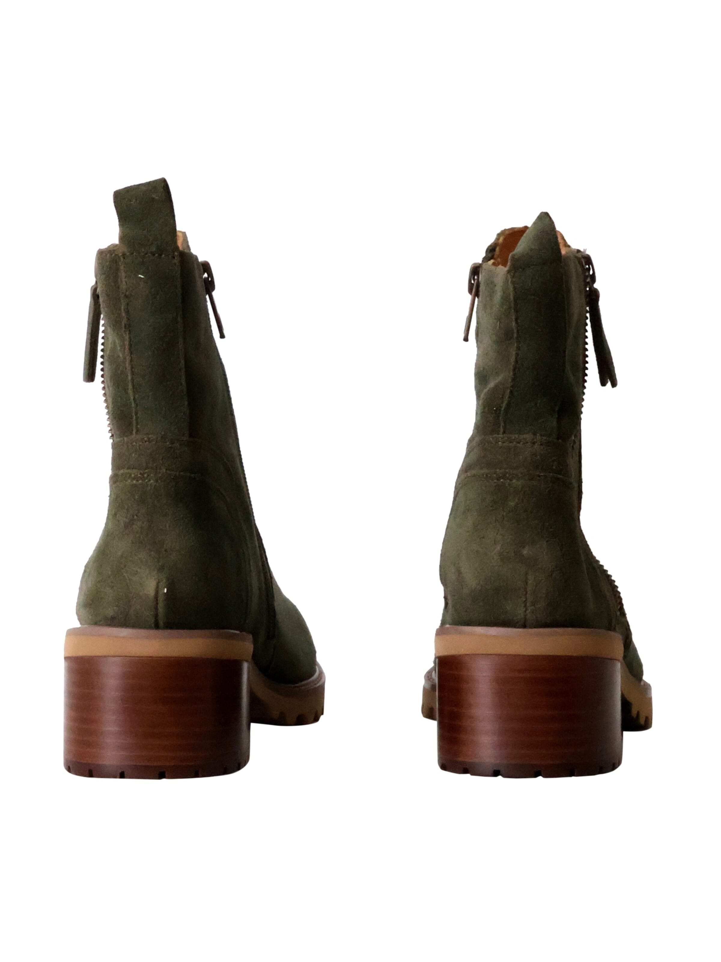 Bottines Emilie Karston en vert