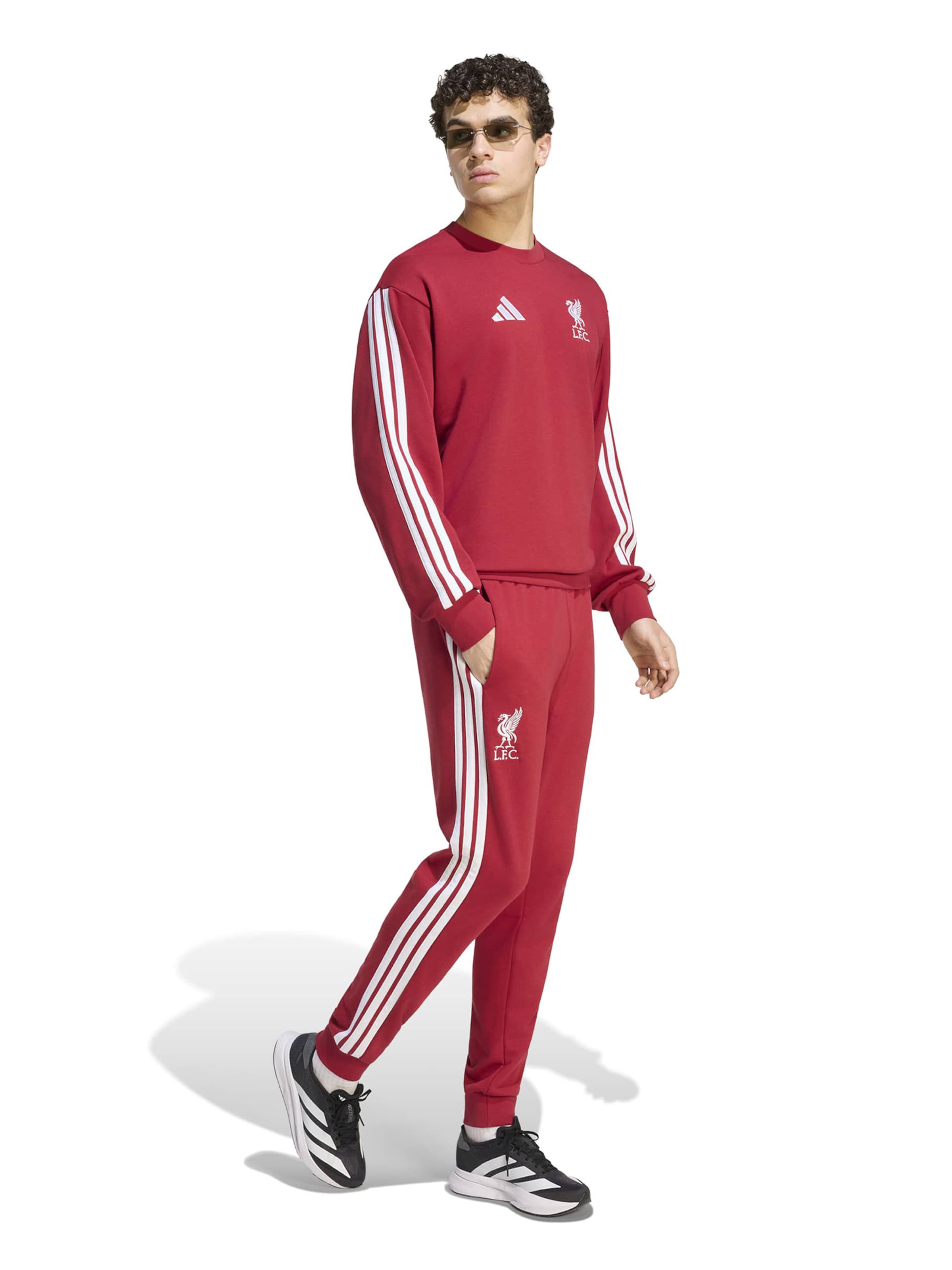 ADIDAS PERFORMANCESportska sweater majica 'LFC DNA' - crvena boja