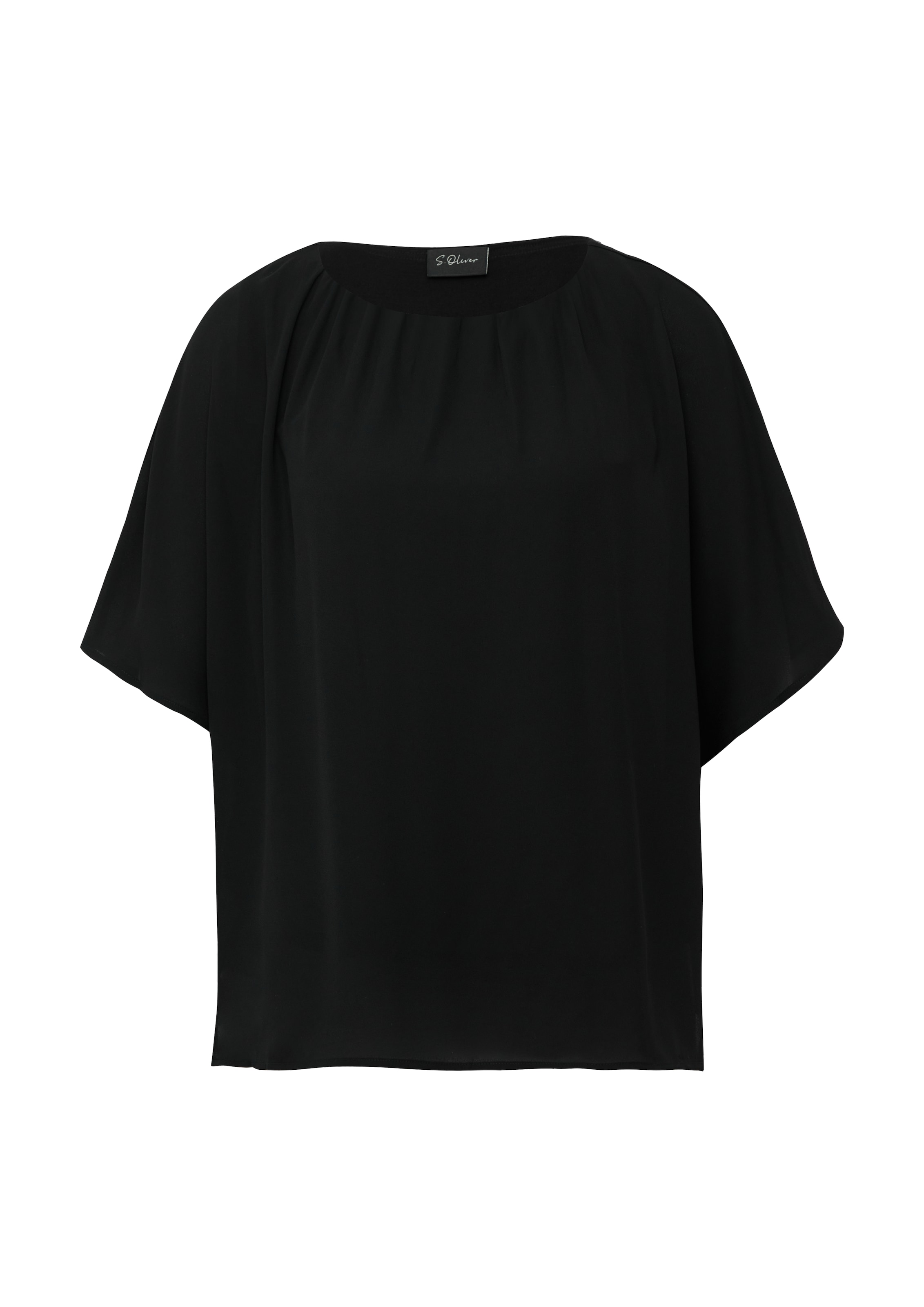 s.Oliver BLACK LABEL Shirt in Schwarz: Vorderseite