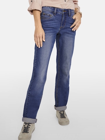 bonprix Loosefit Jeans in Blauw: voorkant