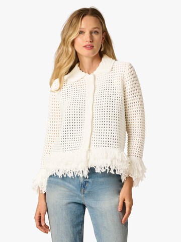 Adrianna Papell Knit Cardigan in Beige: front