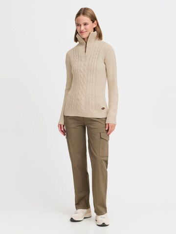 Oxmo Sweater 'Carry ' in Beige