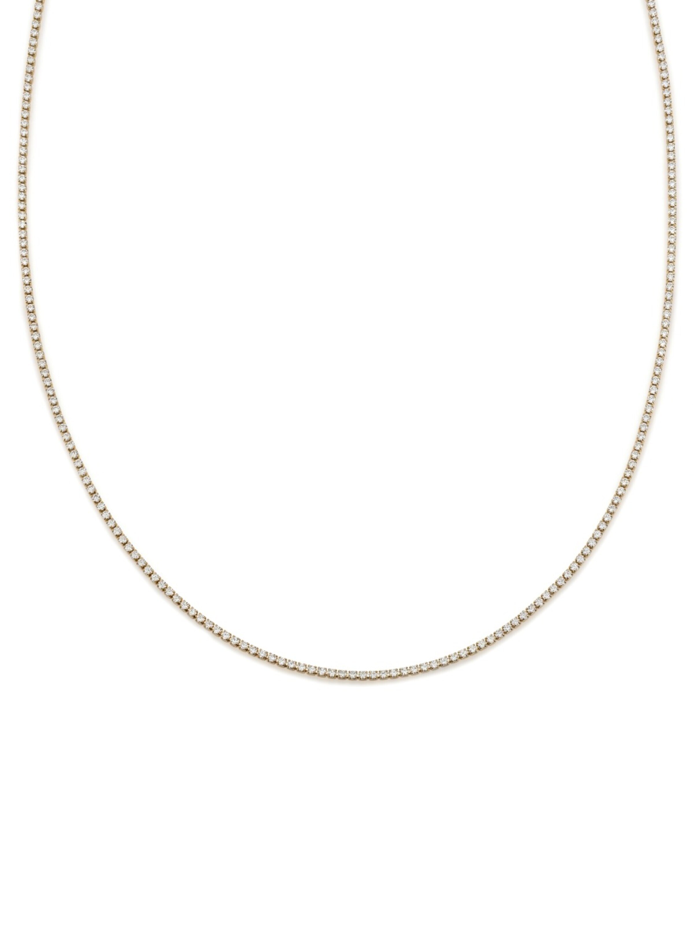Arkai Necklace 'Dazzle' in White: front