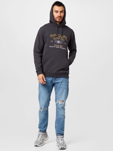 RIP CURL Sweatshirt in Schwarz