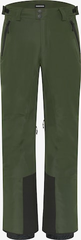 CHIEMSEE Workout Pants in Green: front