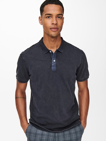 Only & Sons Shirt 'Travis' in Blauw