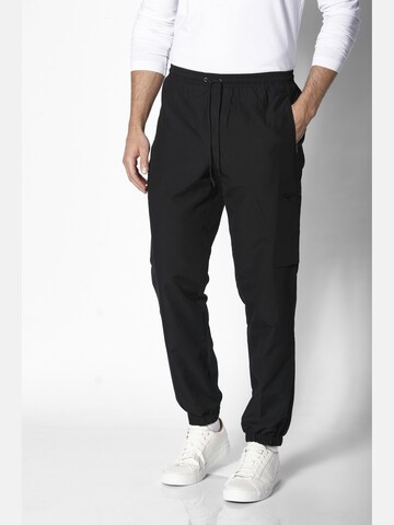 BABISTA Tapered Broek 'Giantolissi' in Zwart: voorkant