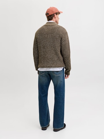 JACK & JONES Sweater in Brown