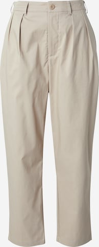 new balance - Tapered Calças com pregas 'Boylston' em bege: frente