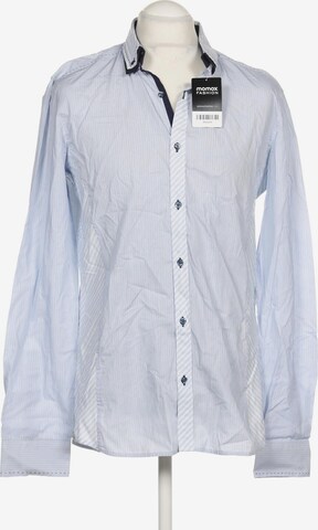 NEXT Button Up Shirt in L in Blue: front