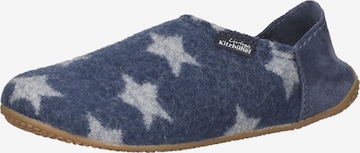 Living Kitzbühel Slippers in Blue: front