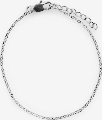 PIECES Armbånd 'PCDoline' i sølv: forside