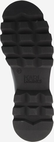 Karl Lagerfeld حذاء تشيلسي 'TERRA FIRMA' بلون أسود