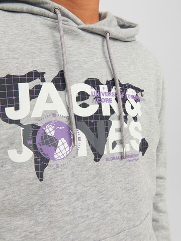 Sweat-shirt 'Dust' JACK & JONES en gris