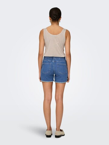 ONLY Slimfit Shorts in Blau
