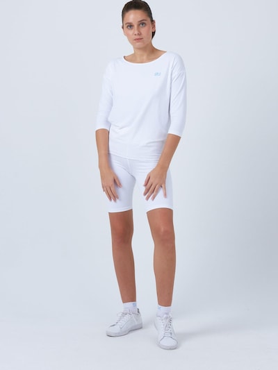 SPORTKIND Funktionsshirt '3/4 Loose Fit'‌‌‌‌‌ in weiß, Produktansicht