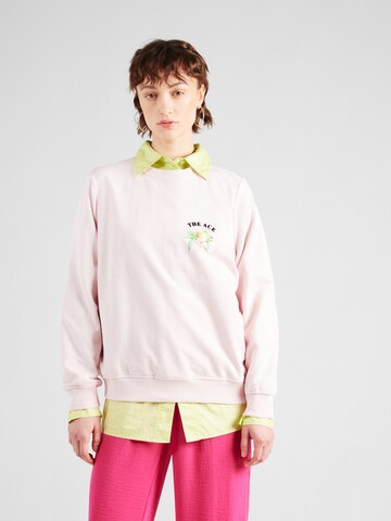 ONLY Sweatshirt 'JULIA' in Roze: voorkant