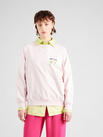 Sweat-shirt 'JULIA' ONLY en rose : devant