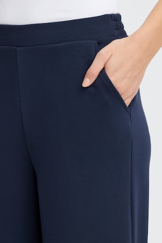 Coupe slim Pantalon 'AURORA' Fransa en bleu