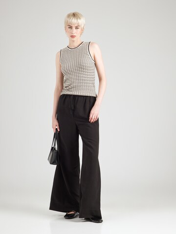 OBJECT Knitted Top 'OBJESTER' in Beige