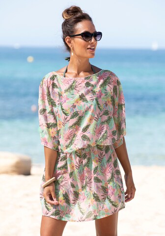 s.Oliver - Vestido de playa en rosa: frente